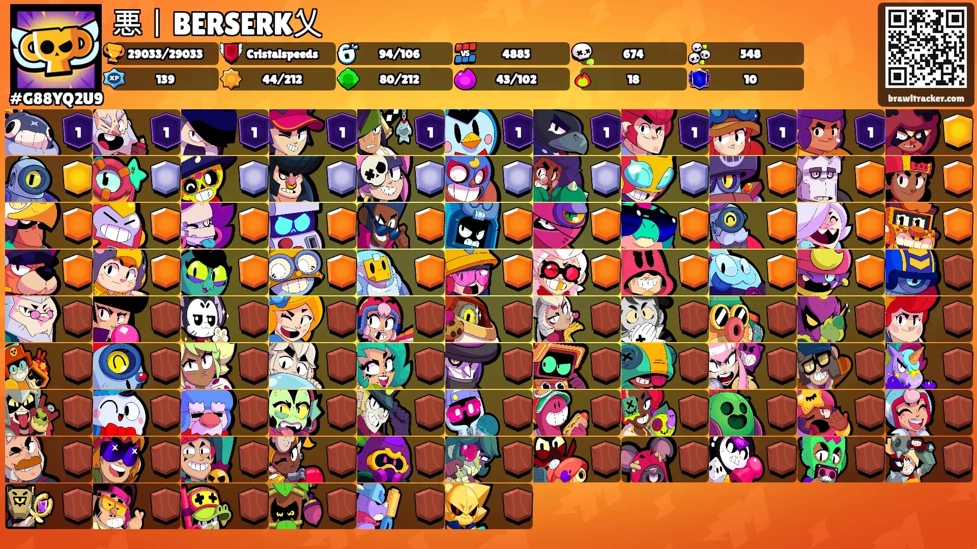 悪丨BERSERK乂's Ranks