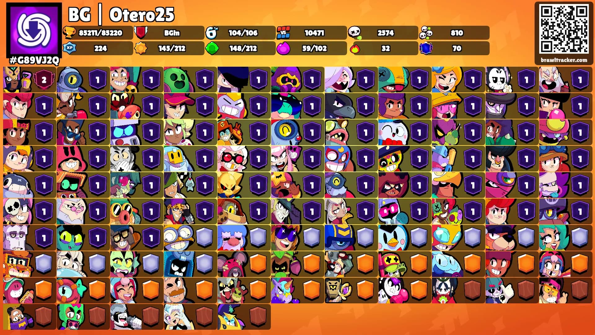 BG | Otero25's Ranks