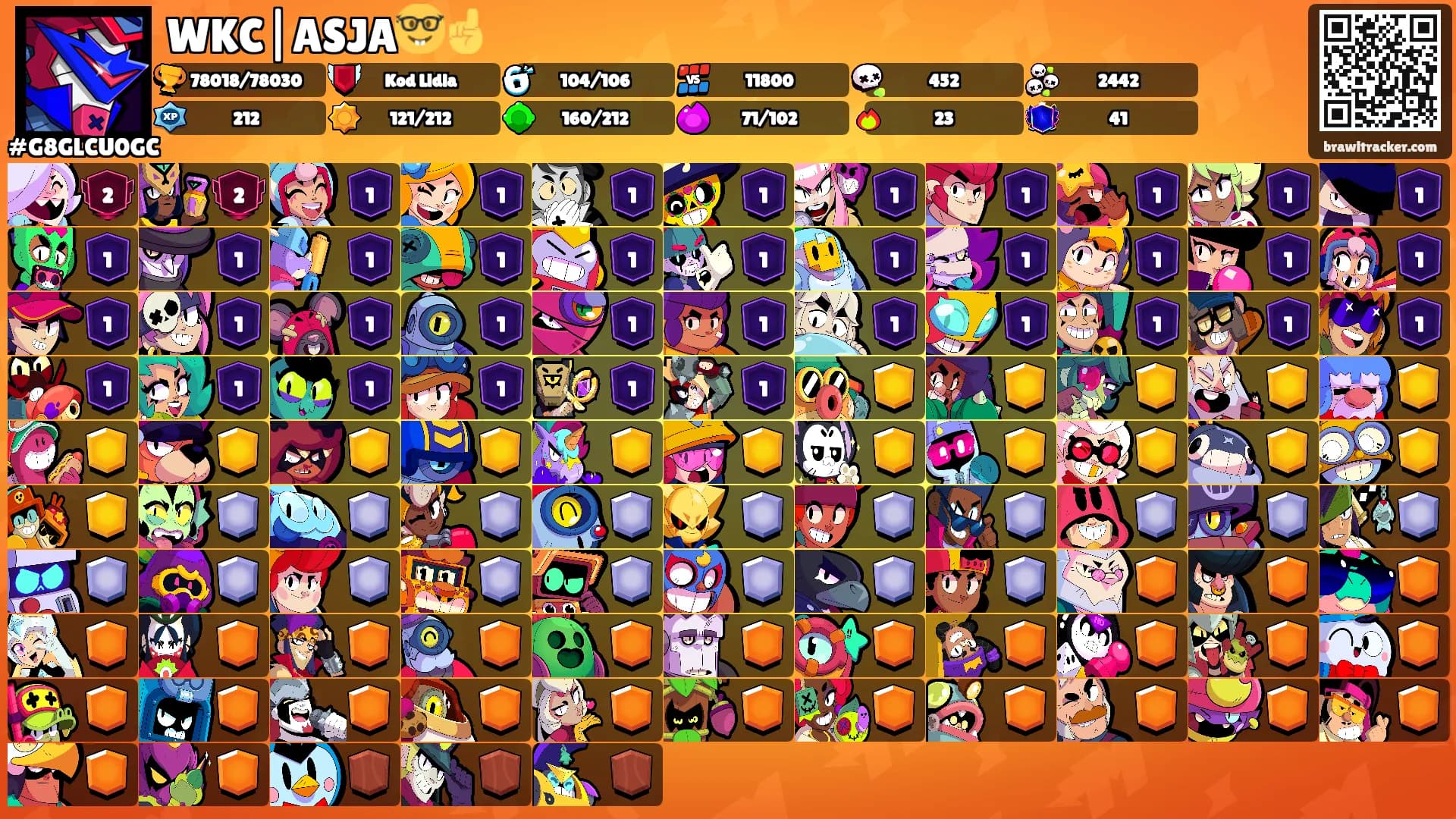 WKC|ASJA🤓☝️'s Ranks