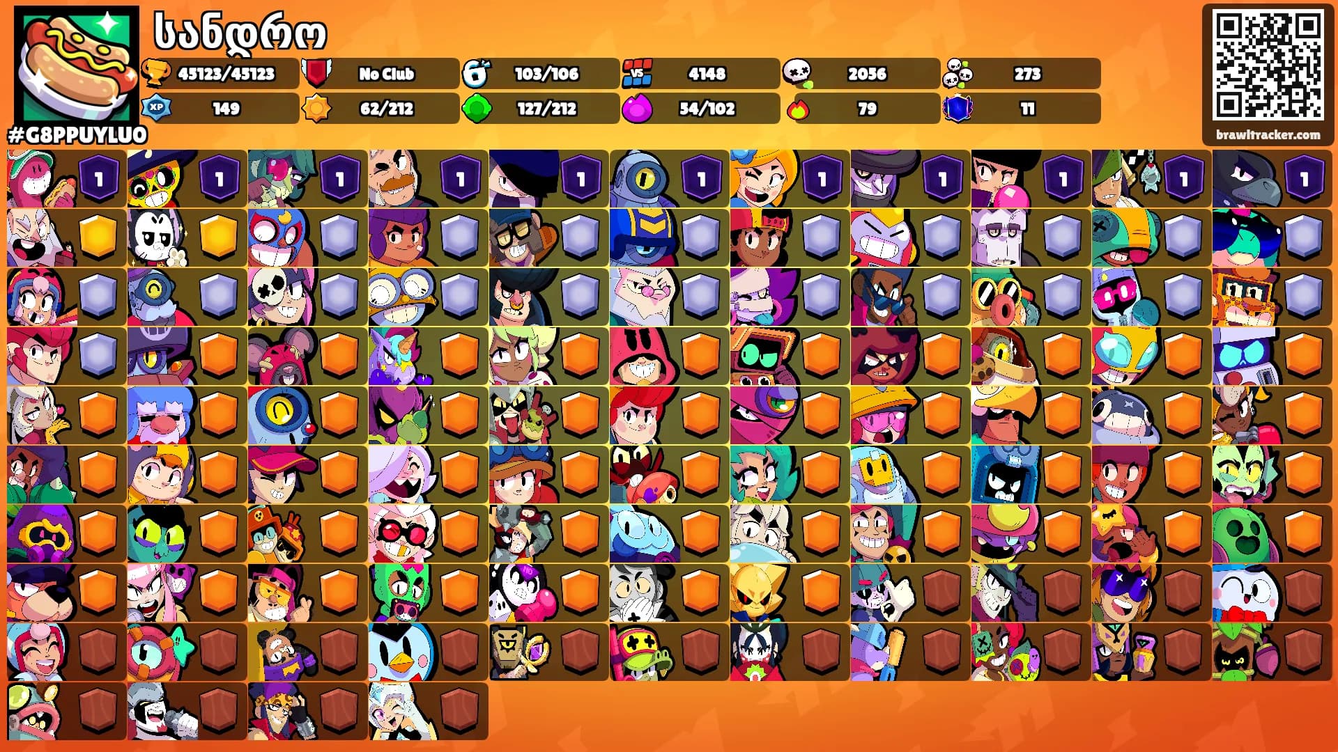 სანდრო's Ranks