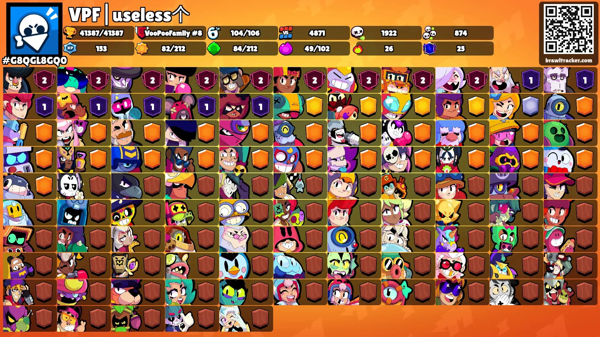VPF|useless个's Ranks