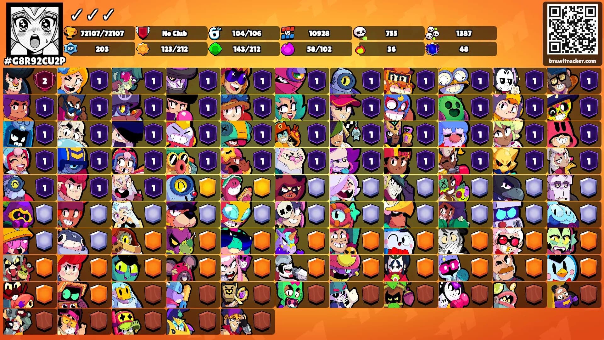✓✓✓'s Ranks