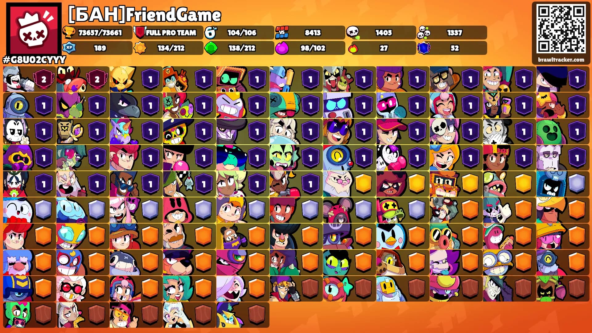 [БАН]FriendGame's Ranks