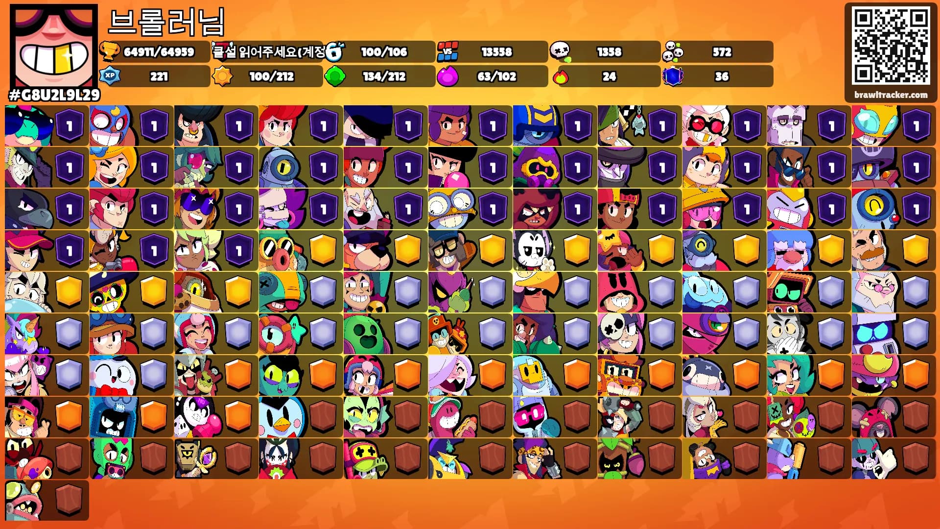 브롤러님's Ranks