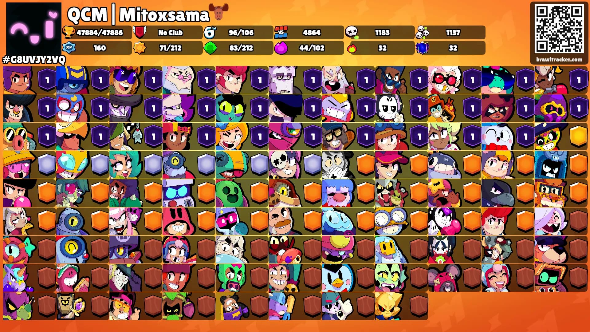 QCM|Mitoxsama🫎's Ranks