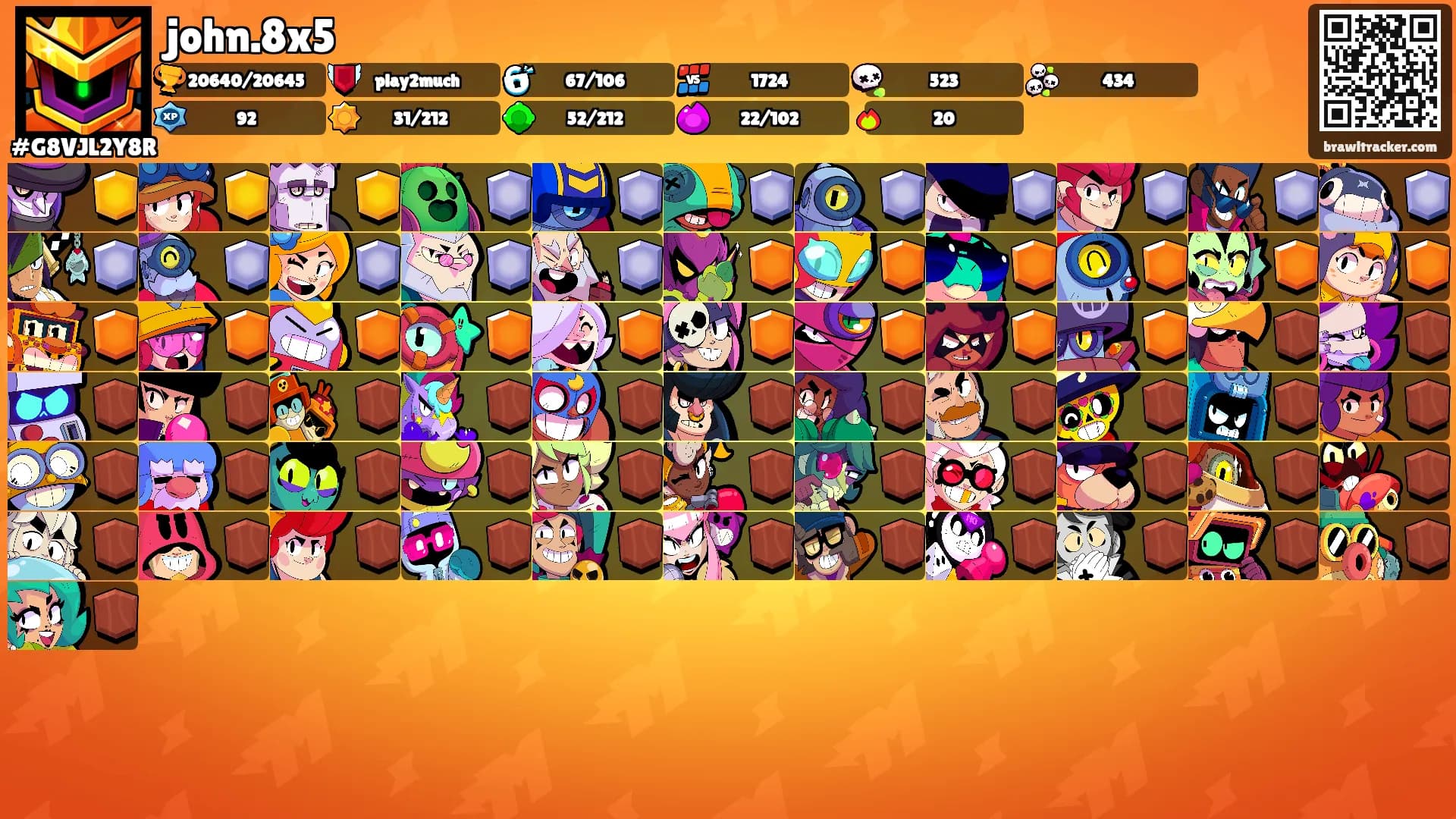 john.8x5's Ranks