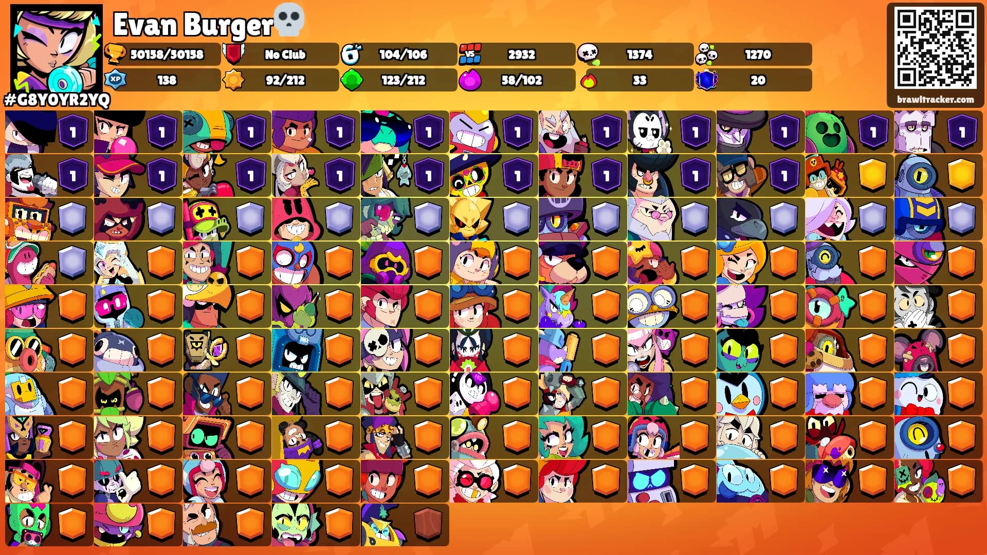Evan Burger💀's Ranks