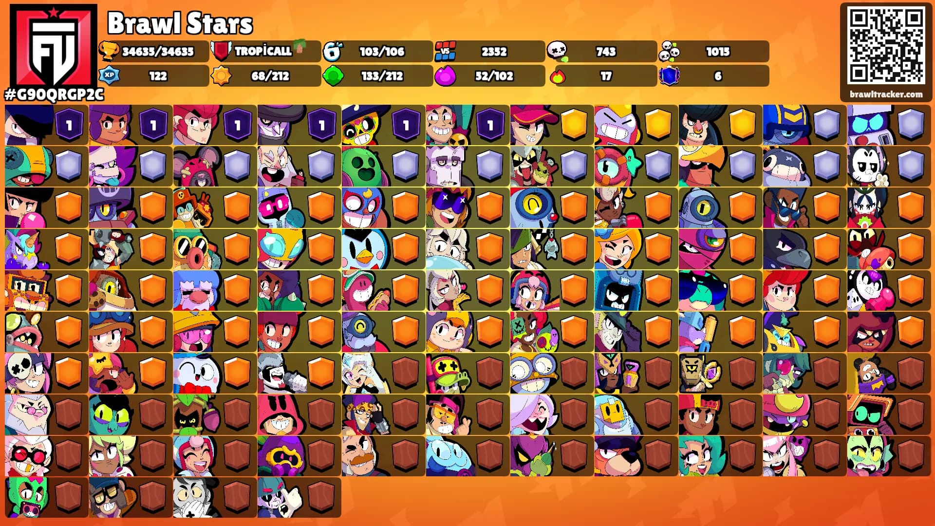 Brawl Stars's Ranks