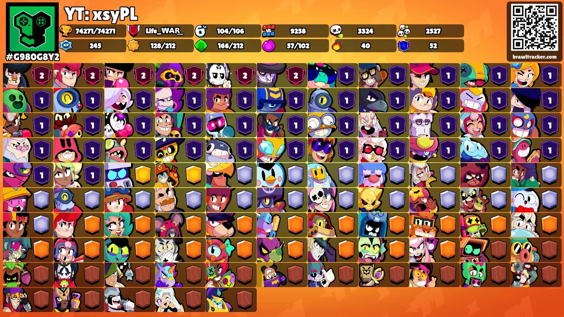 YT: xsyPL's Ranks