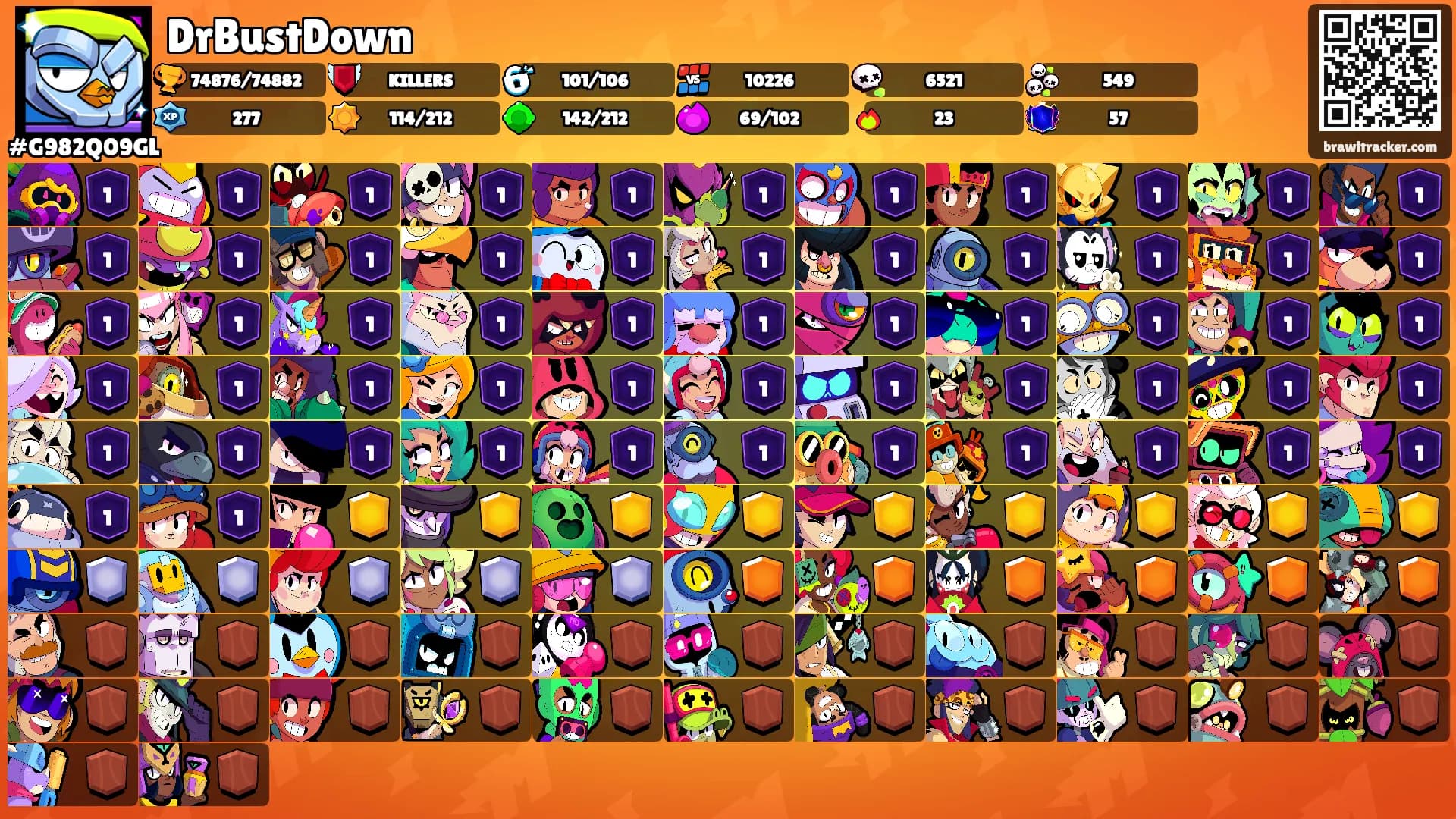 DrBustDown's Ranks