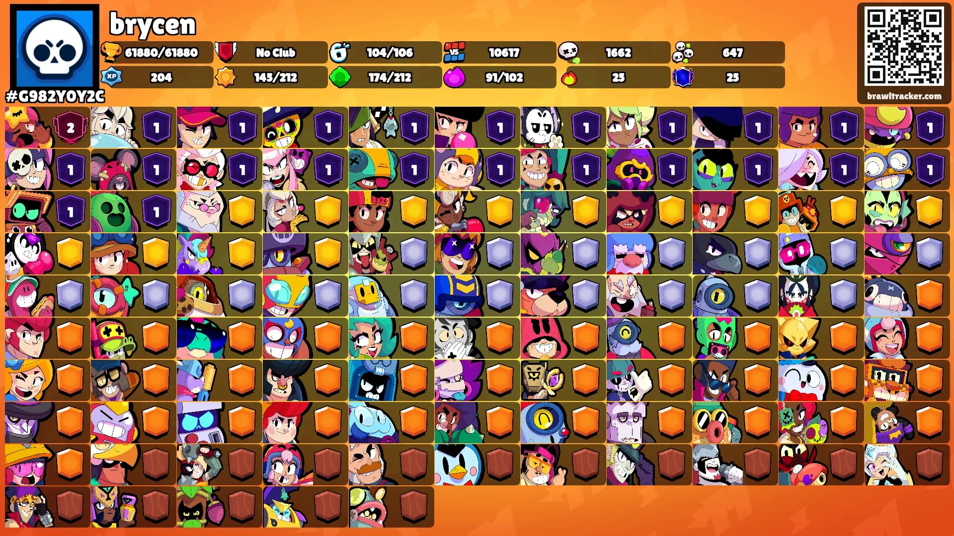 brycen's Ranks