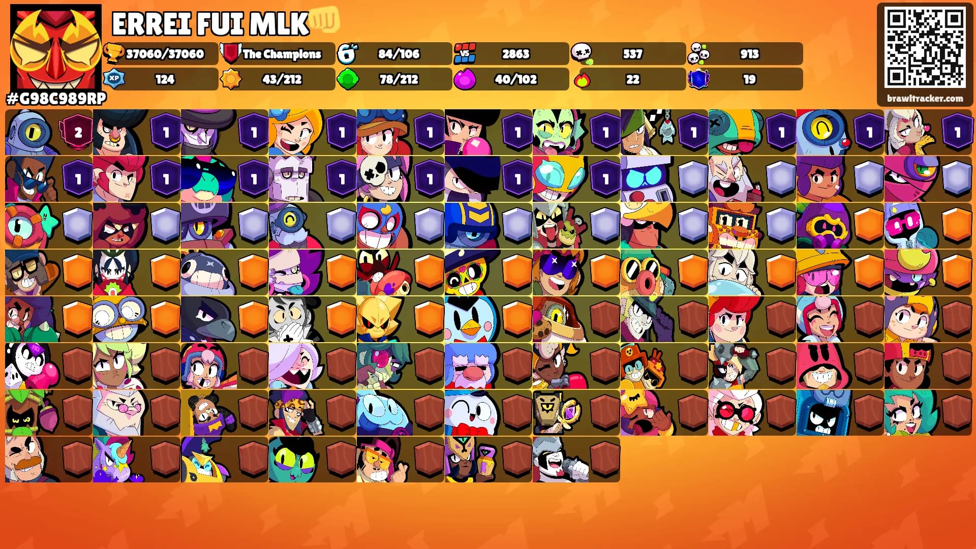 ERREI FUI MLK👊's Ranks