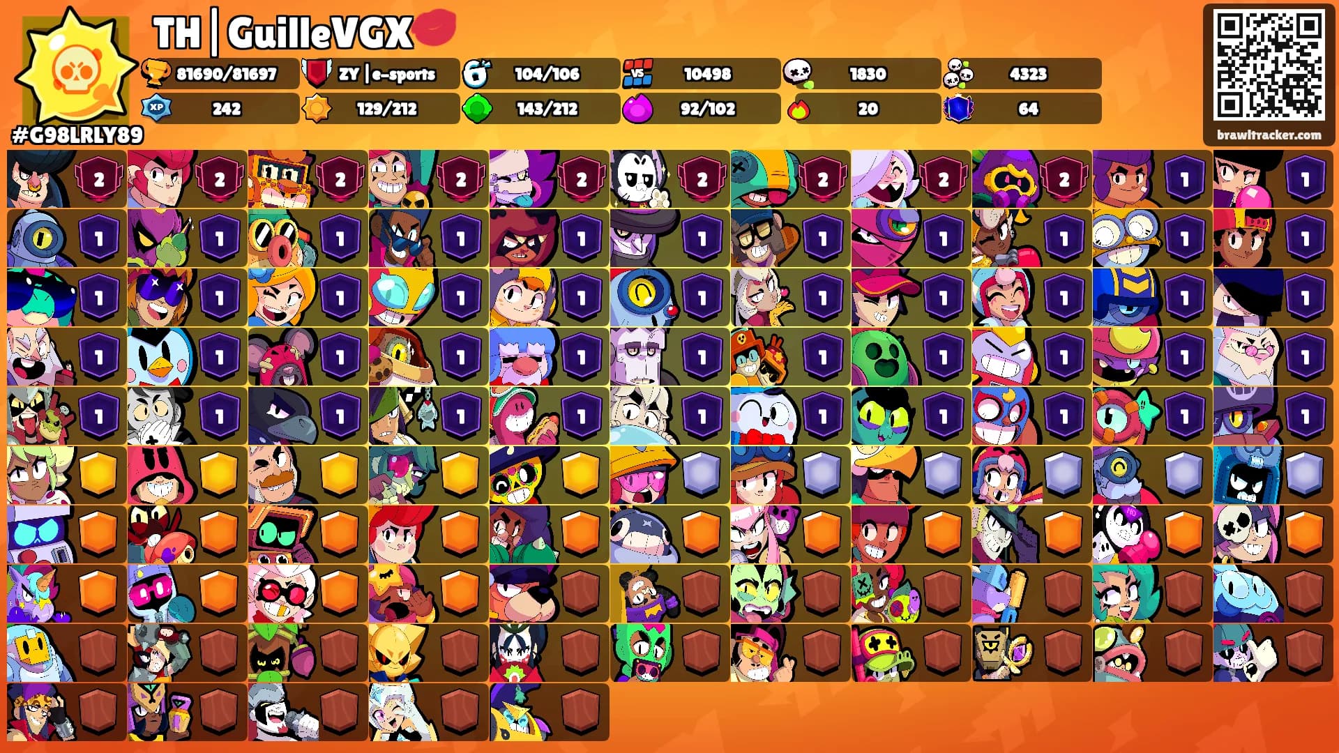 TH|GuilleVGX💋's Ranks