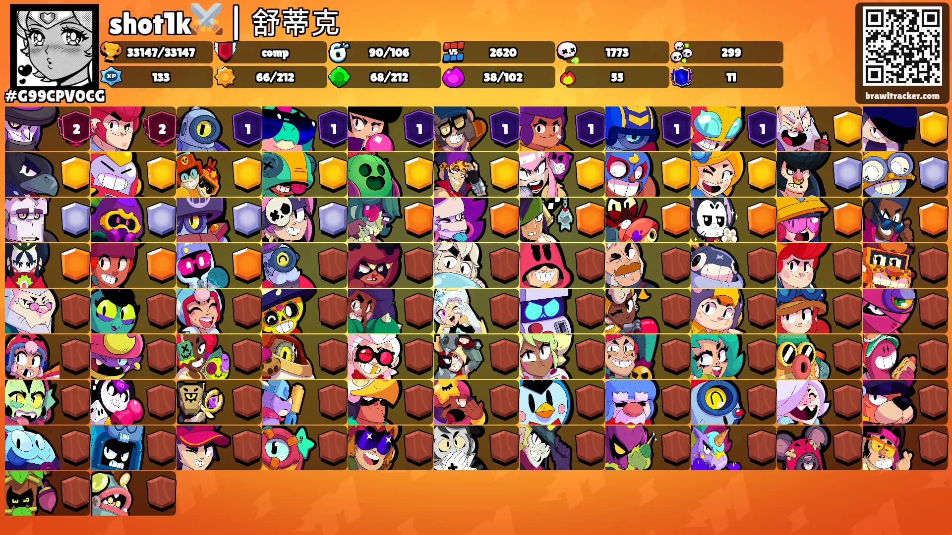 shot1k⚔️ | 舒蒂克's Ranks