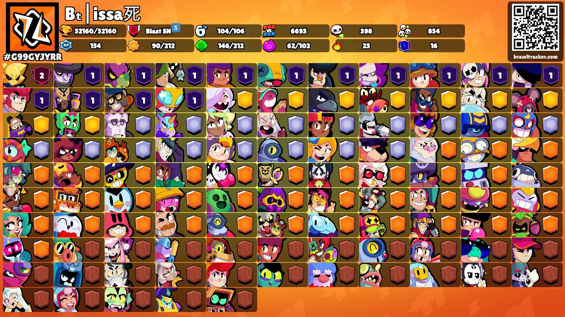 Bₜ|issa死's Ranks