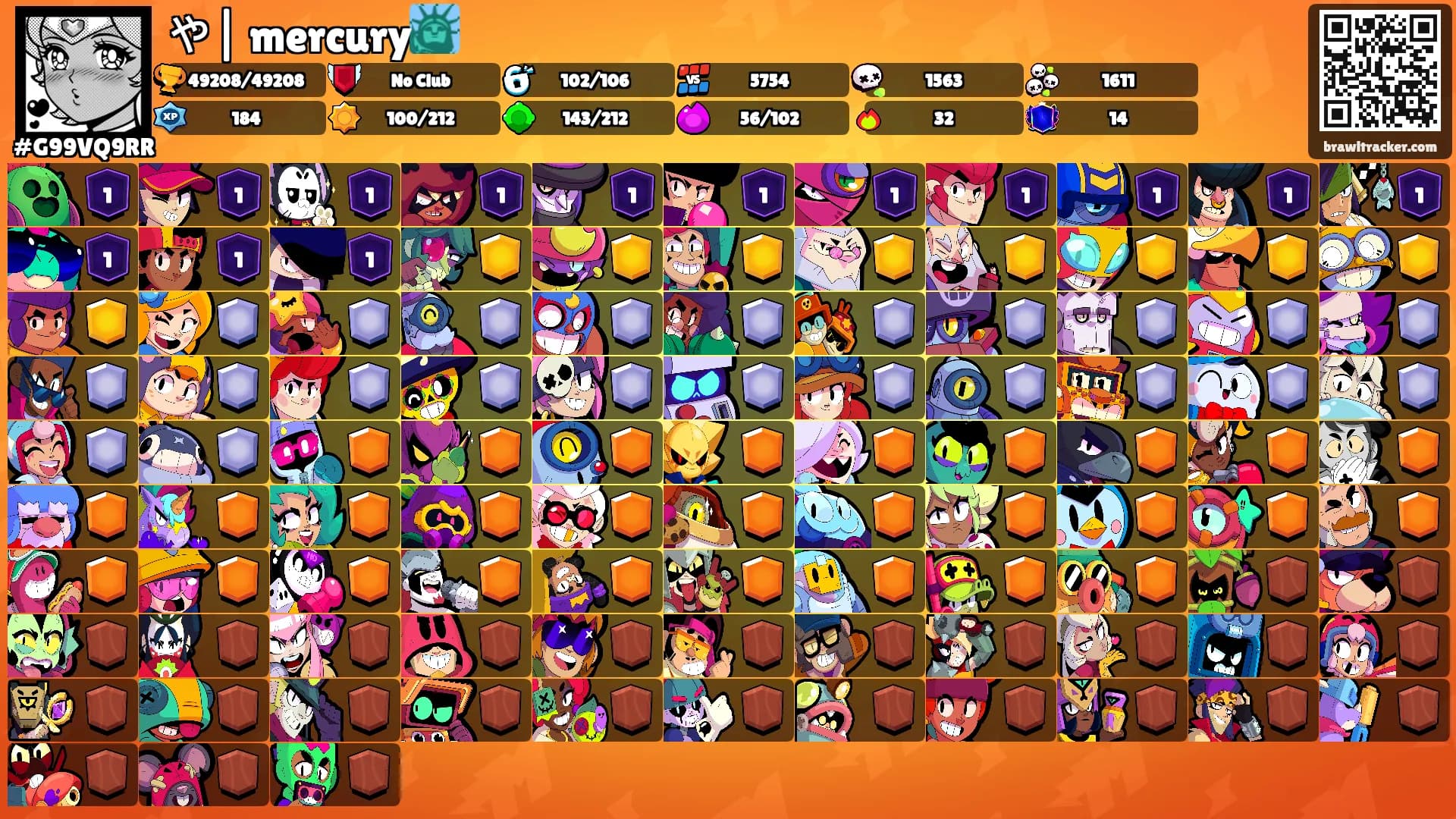 や| mercury🗽's Ranks