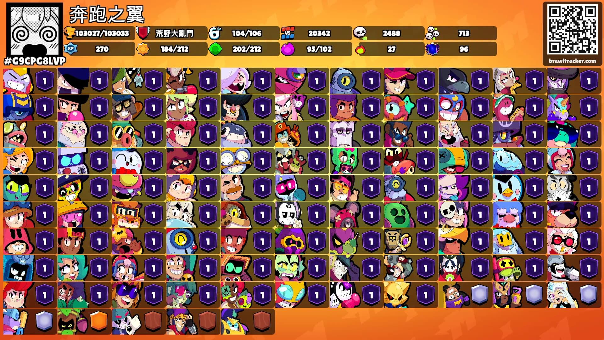 奔跑之翼's Ranks