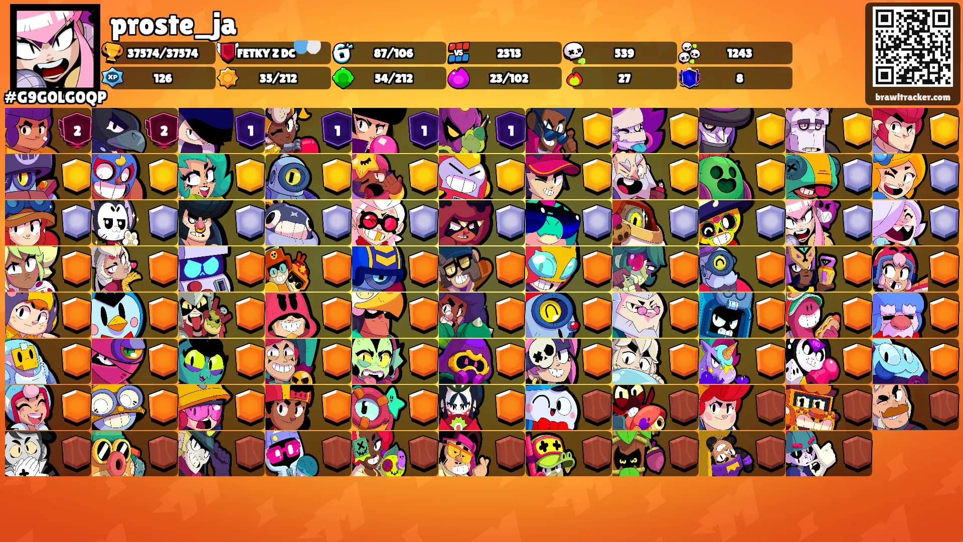 proste_ja's Ranks