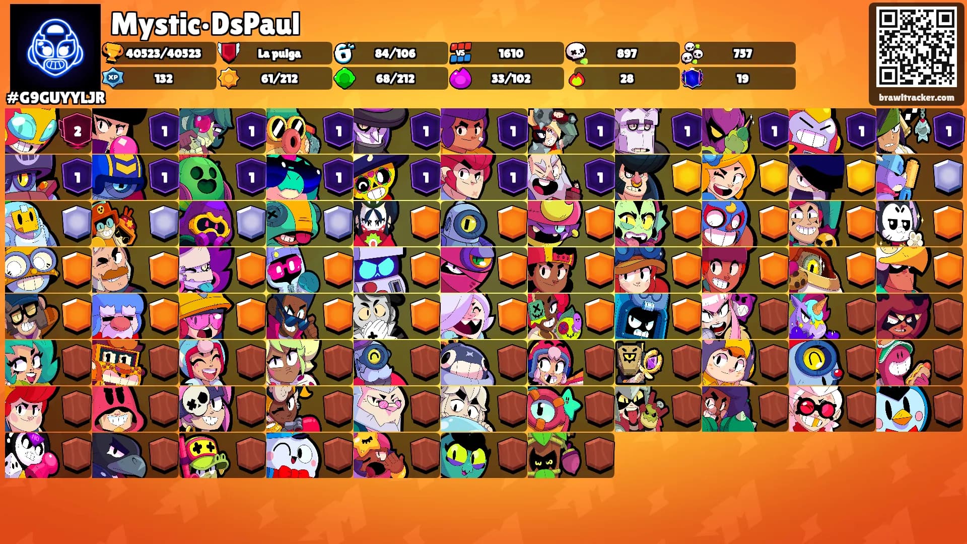 Mystic•DsPaul's Ranks