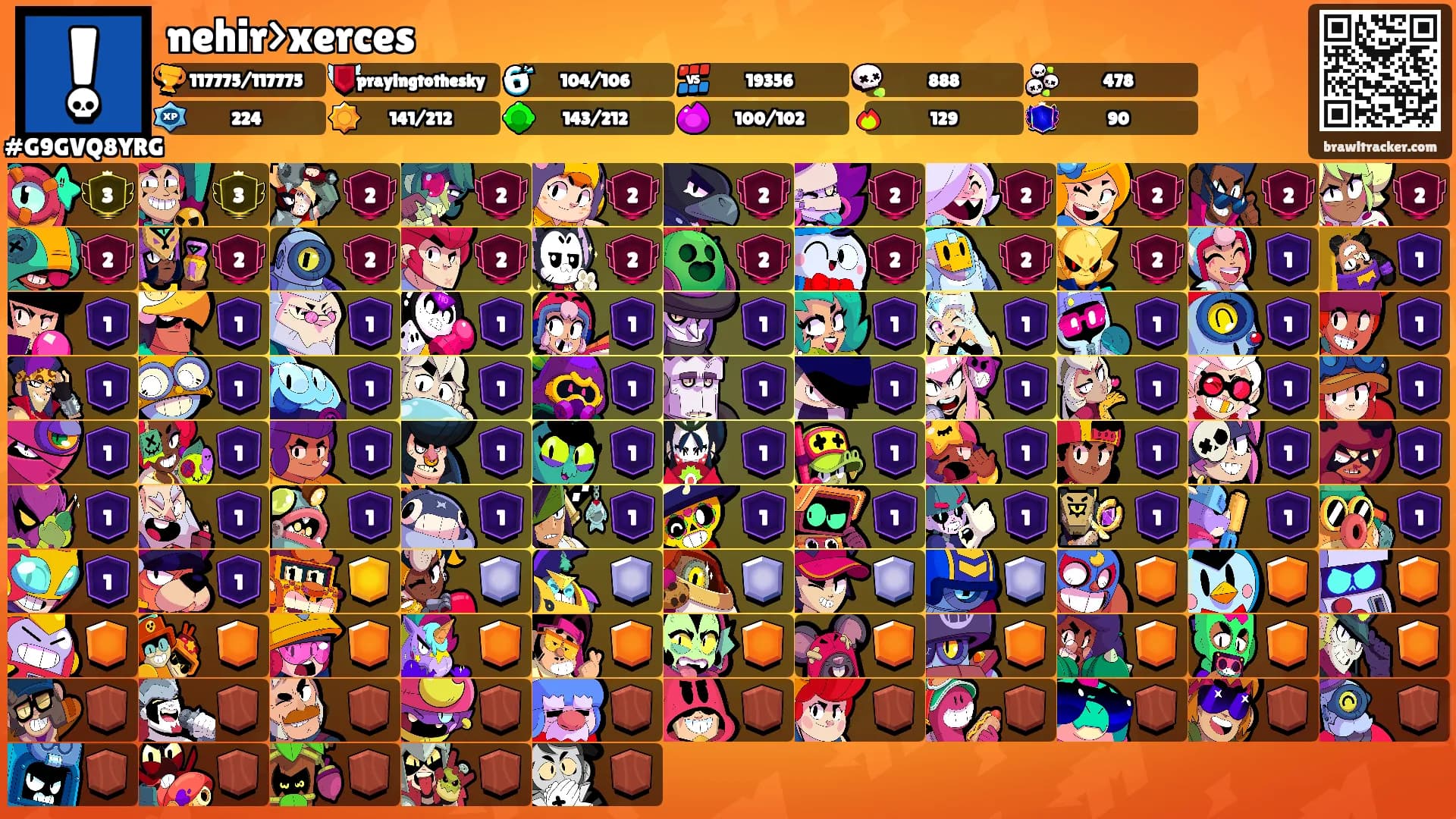 nehir>xerces's Ranks