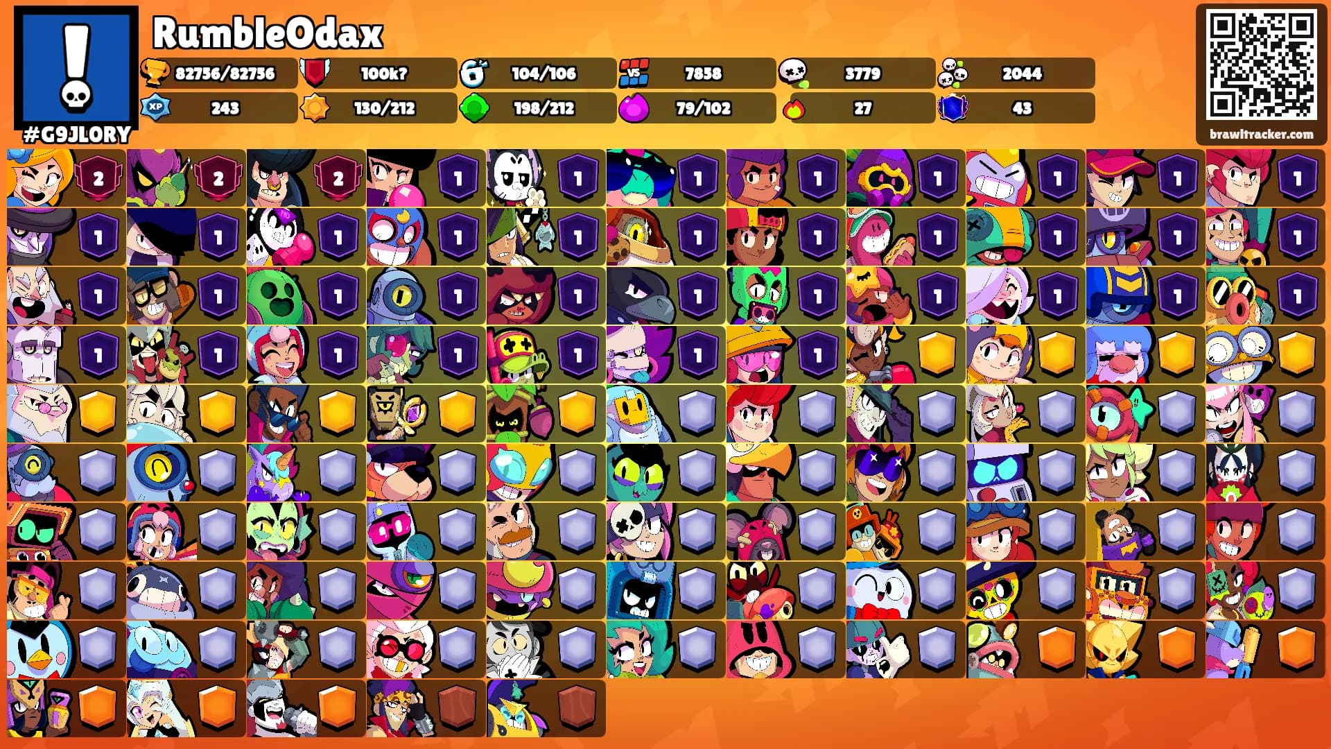 RumbleOdax's Ranks