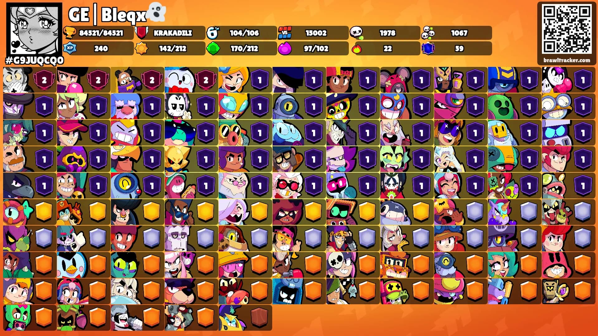 GE|Bleqx👻's Ranks