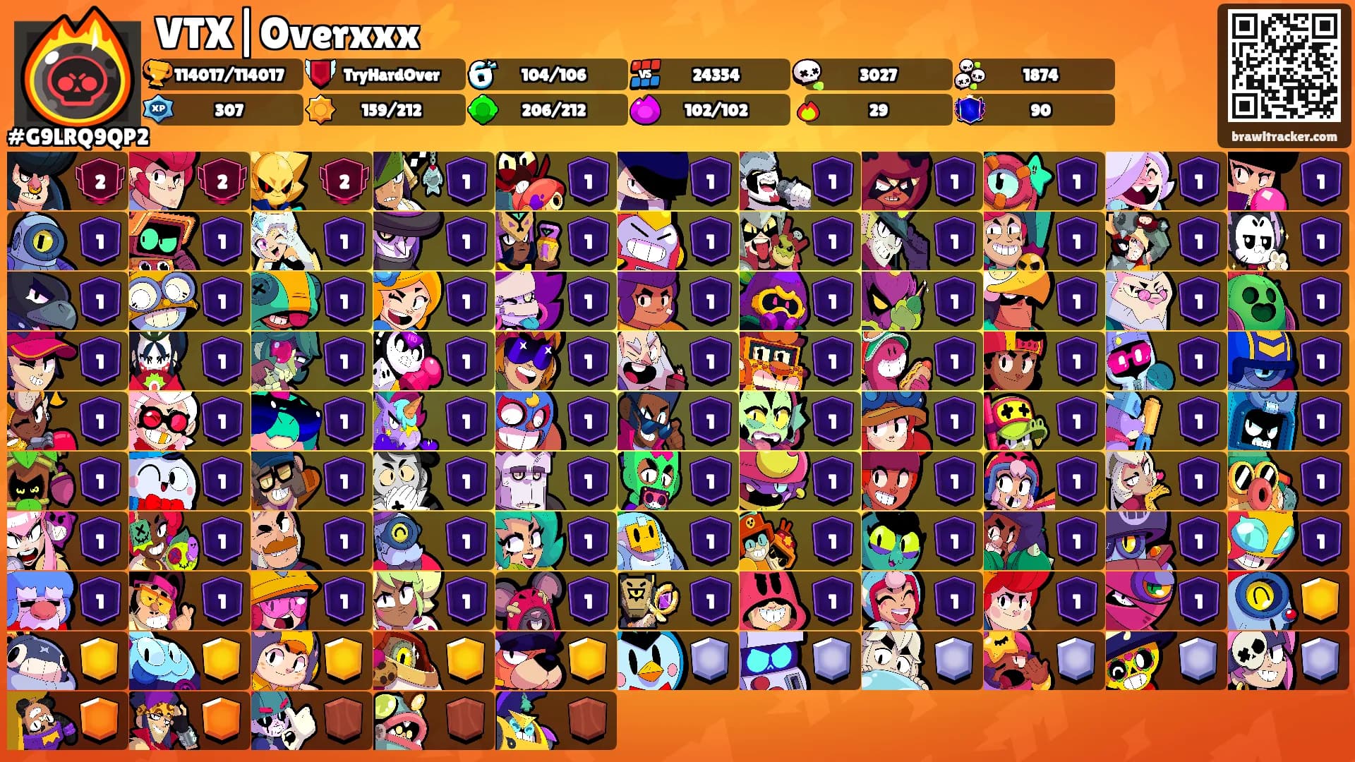 VTX|Overxxx⚡️'s Ranks