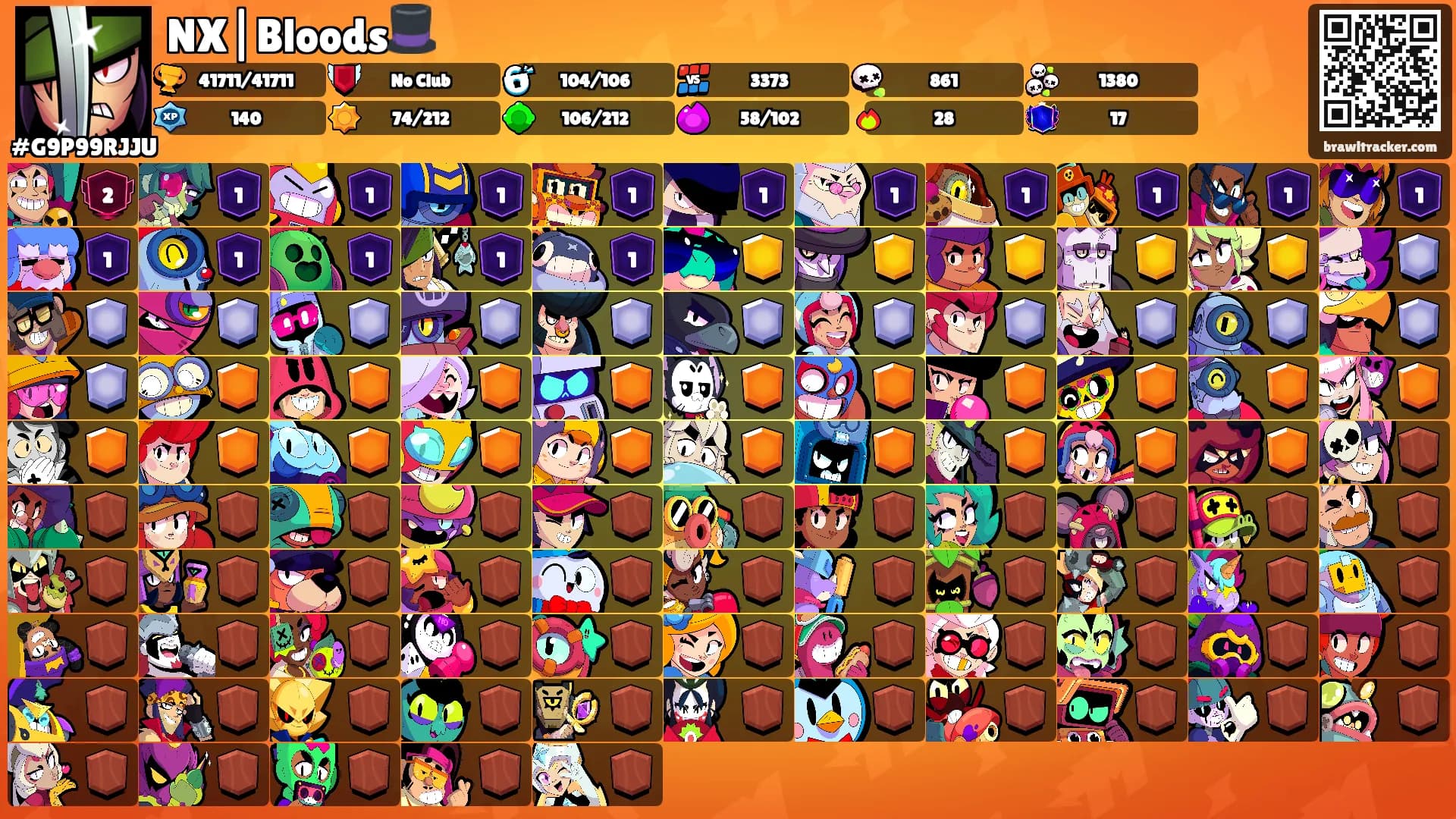 NX|Bloods🎩's Ranks