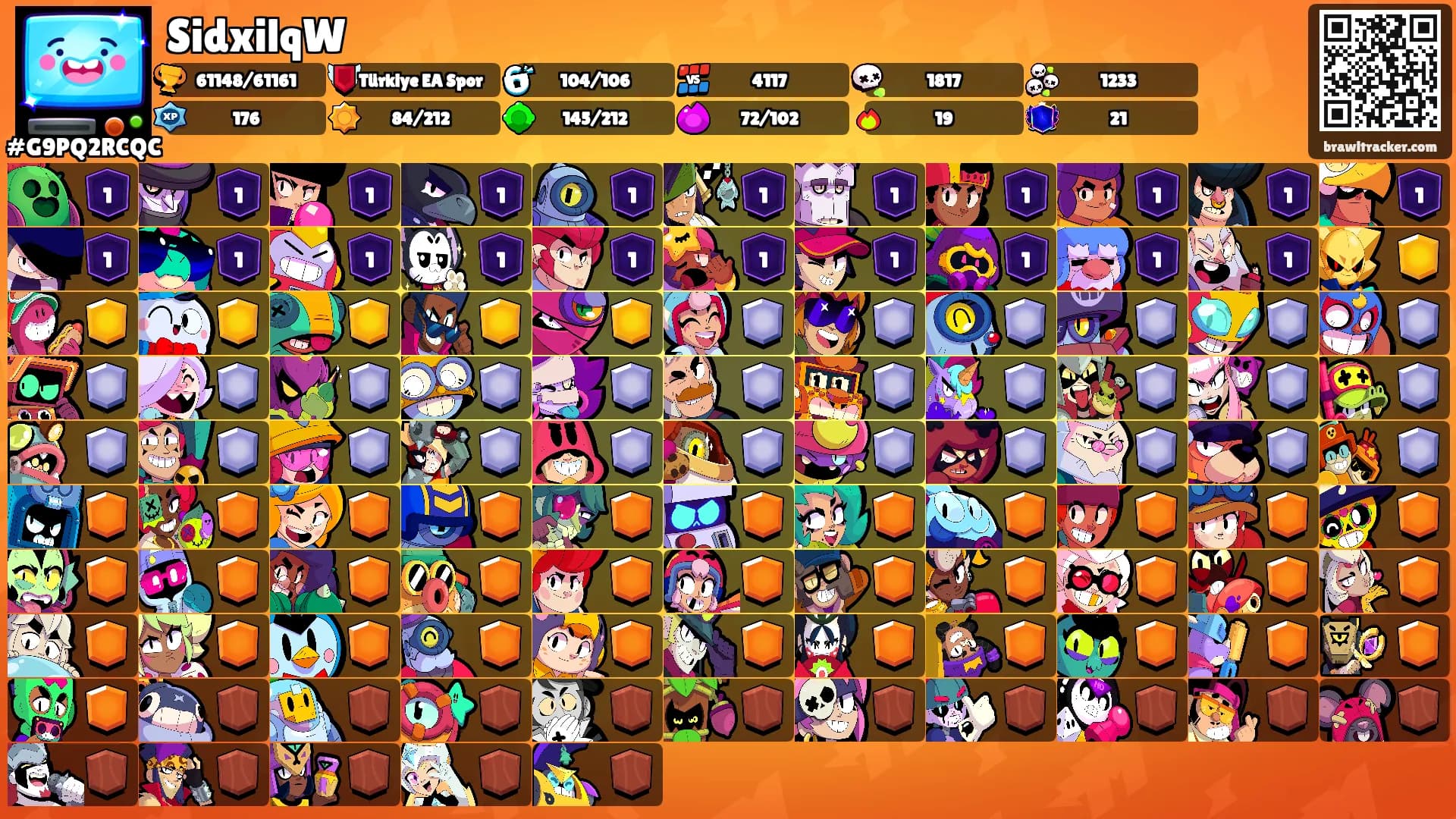 SidxilqW's Ranks