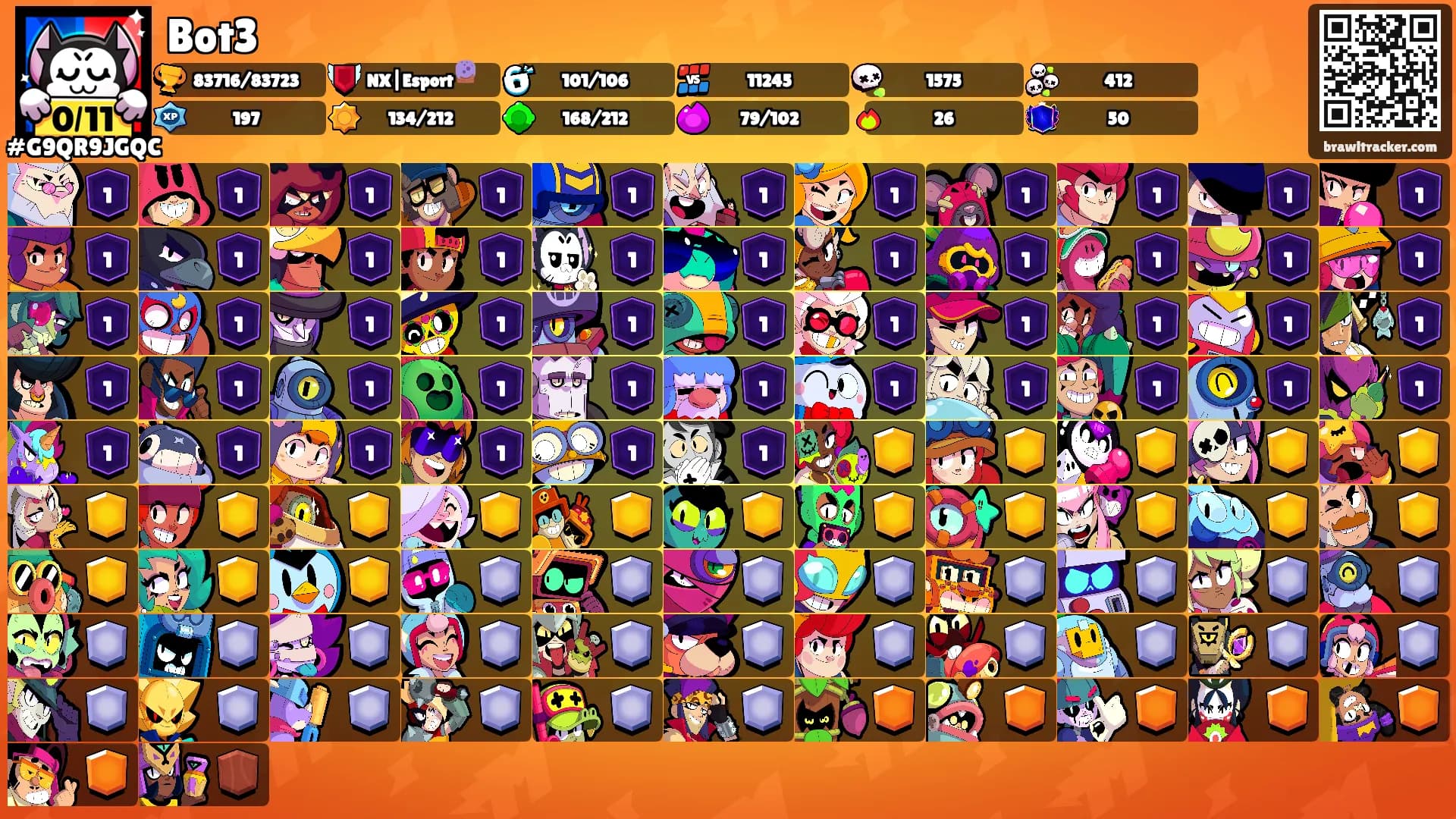 Bot3's Ranks