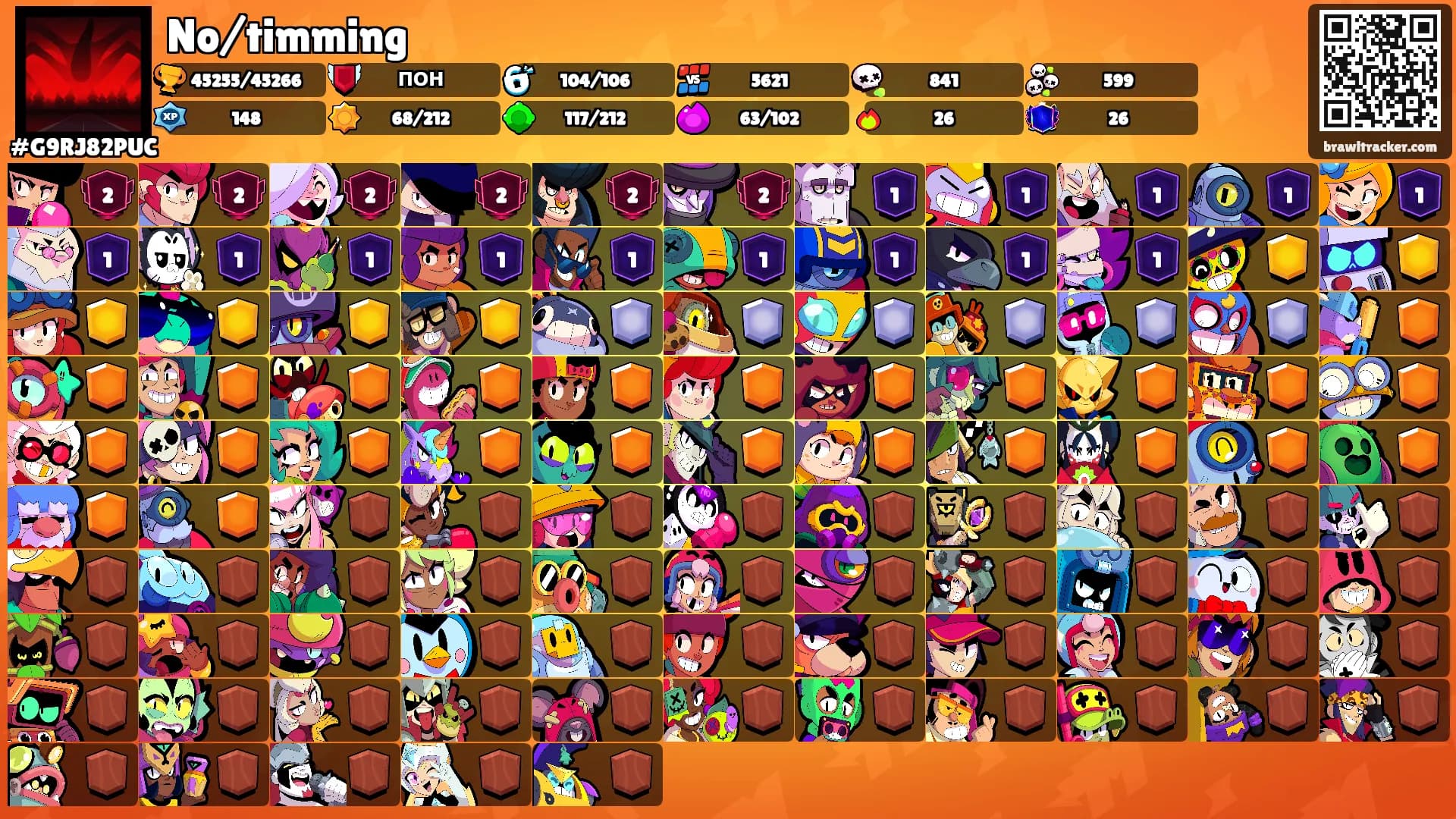 No/timming's Ranks