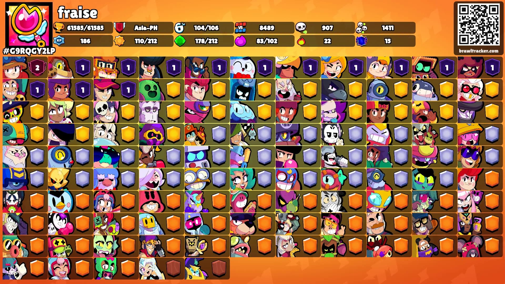 fraise's Ranks