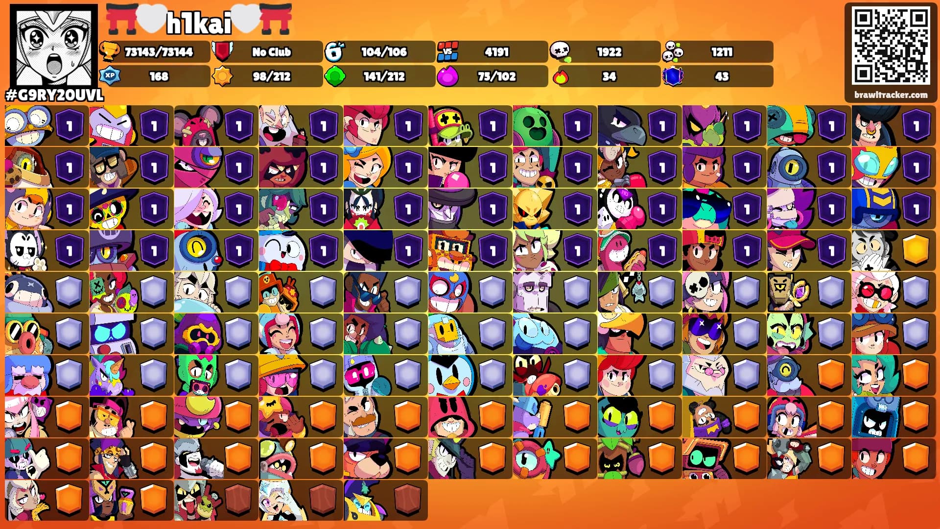 ⛩️🤍h1kai🤍⛩️'s Ranks