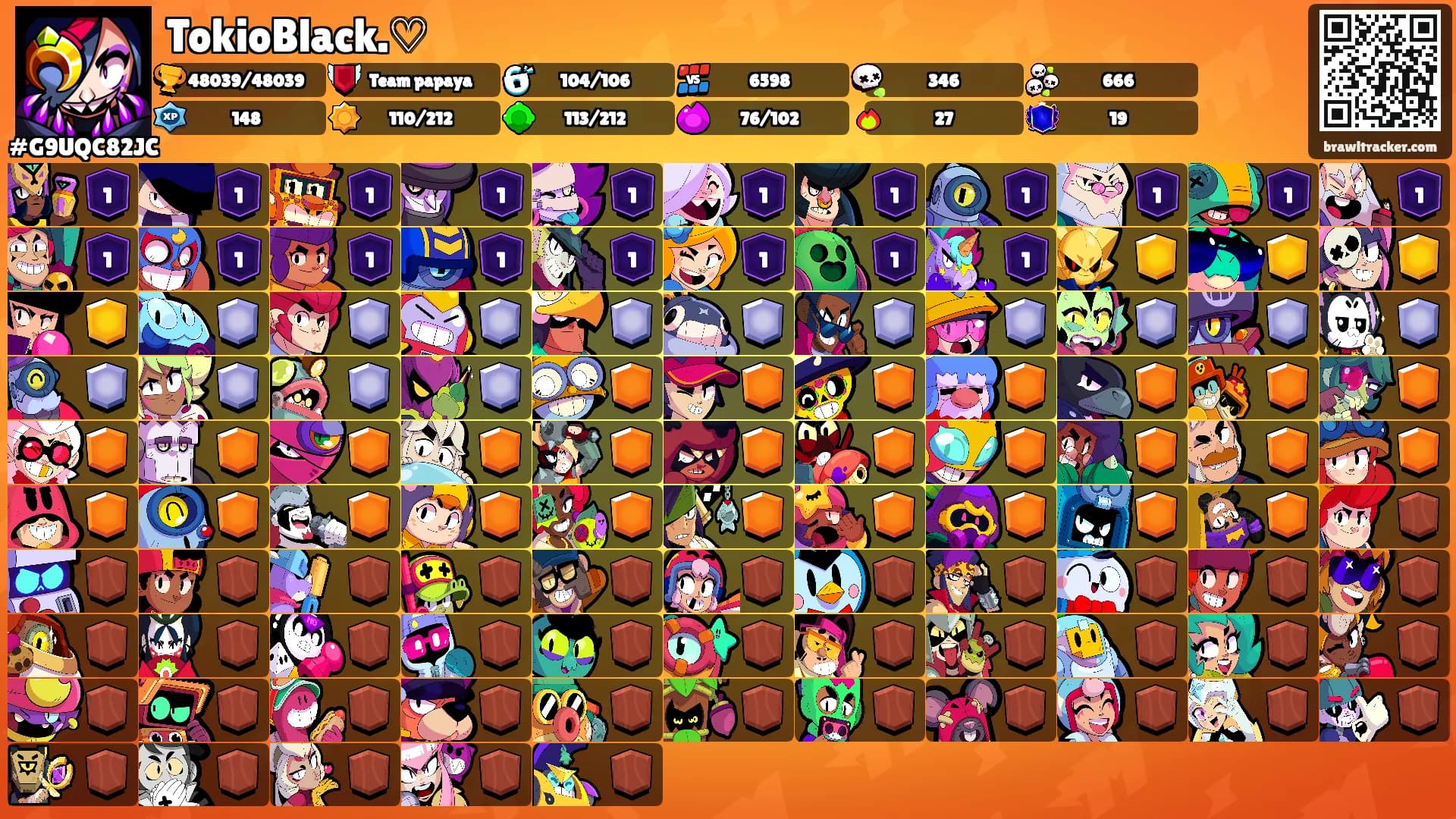 TokioBlack.♡'s Ranks