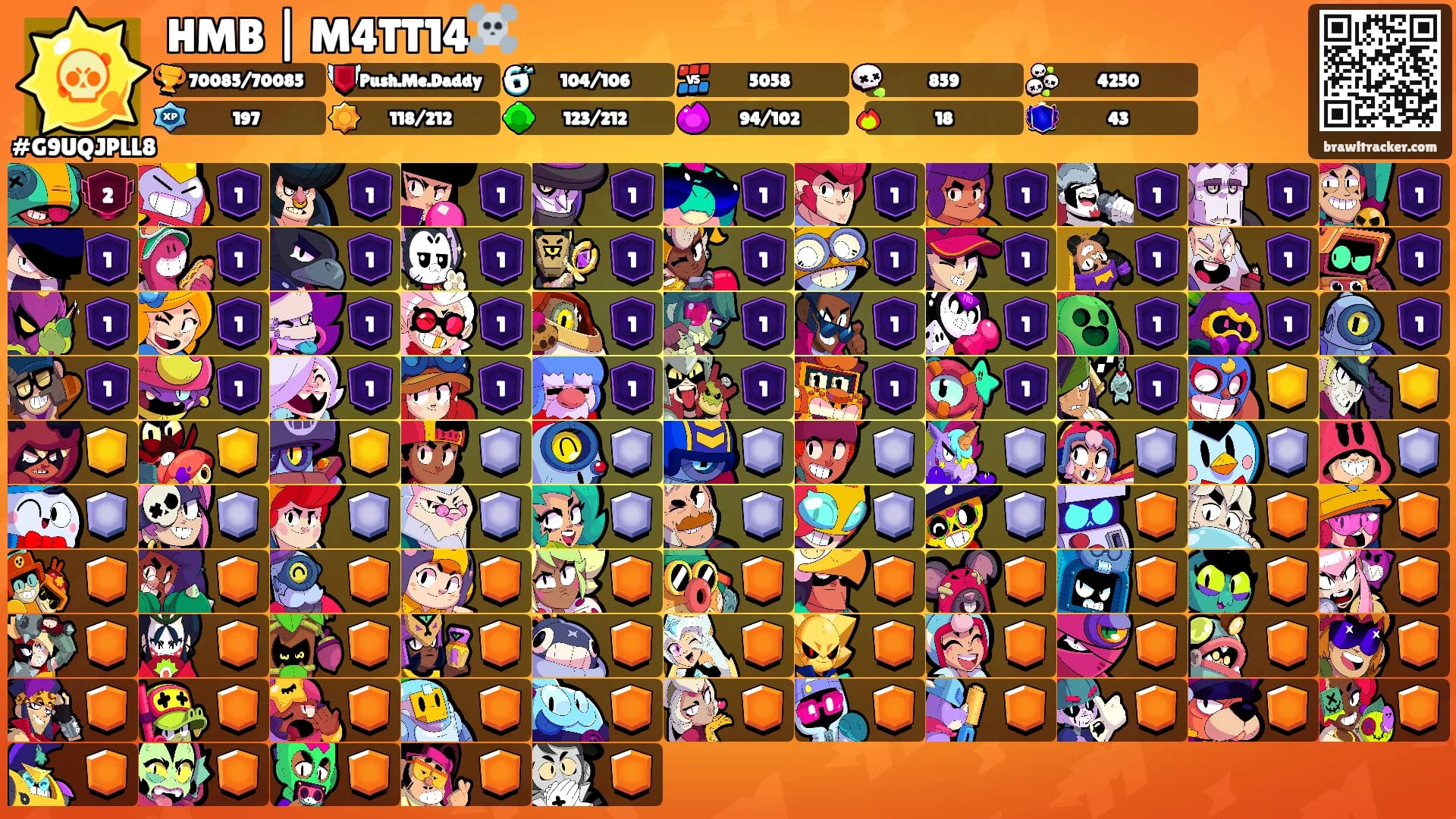 HMB | M4TT14☠️'s Ranks