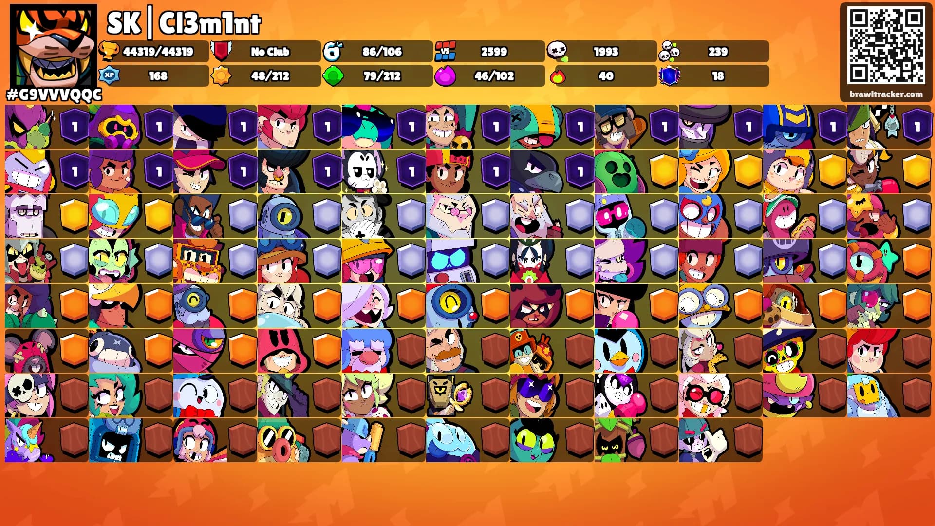 SK|Cl3m1nt's Ranks