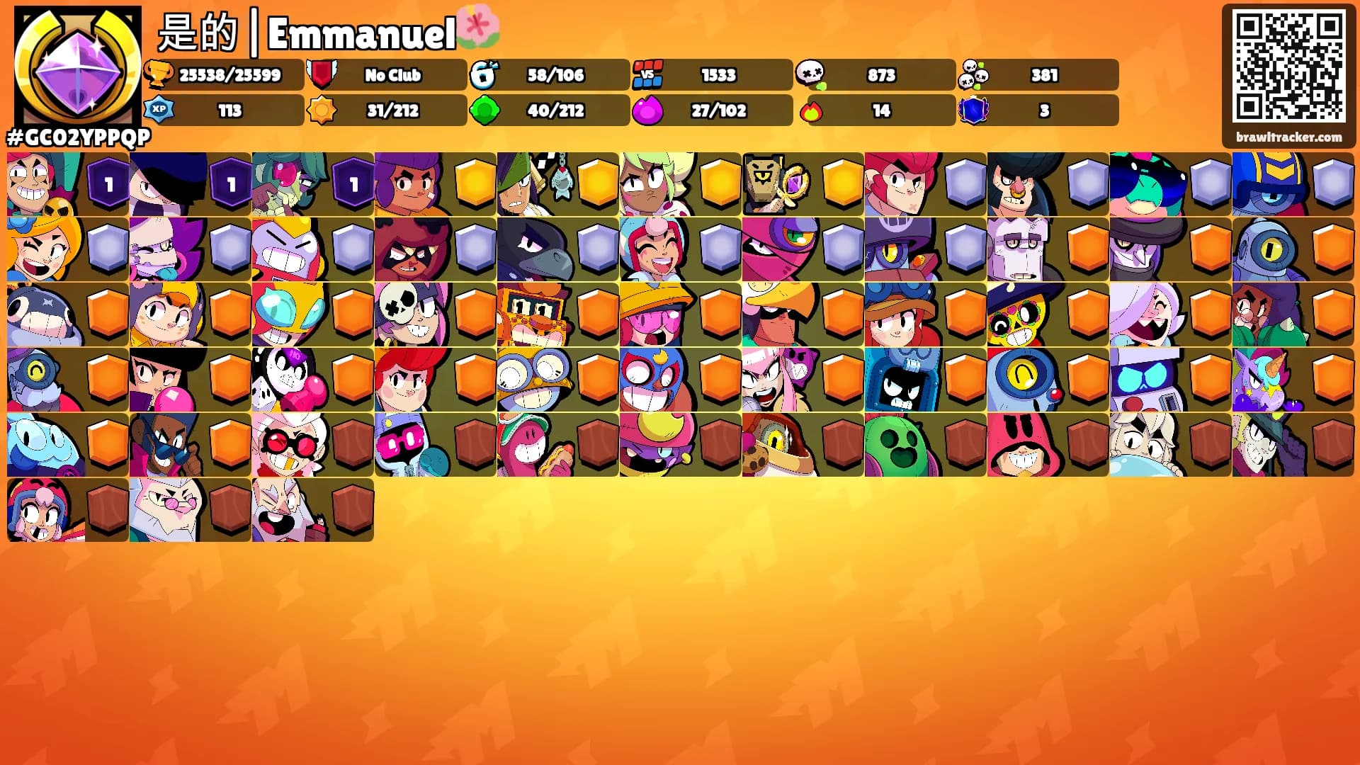 是的|Emmanuel🌺's Ranks