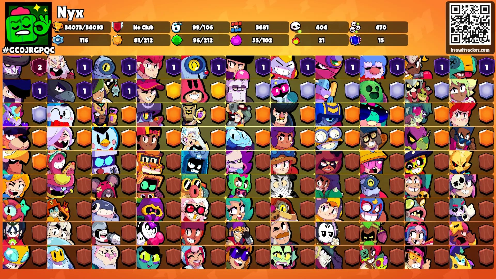 Nyx's Ranks