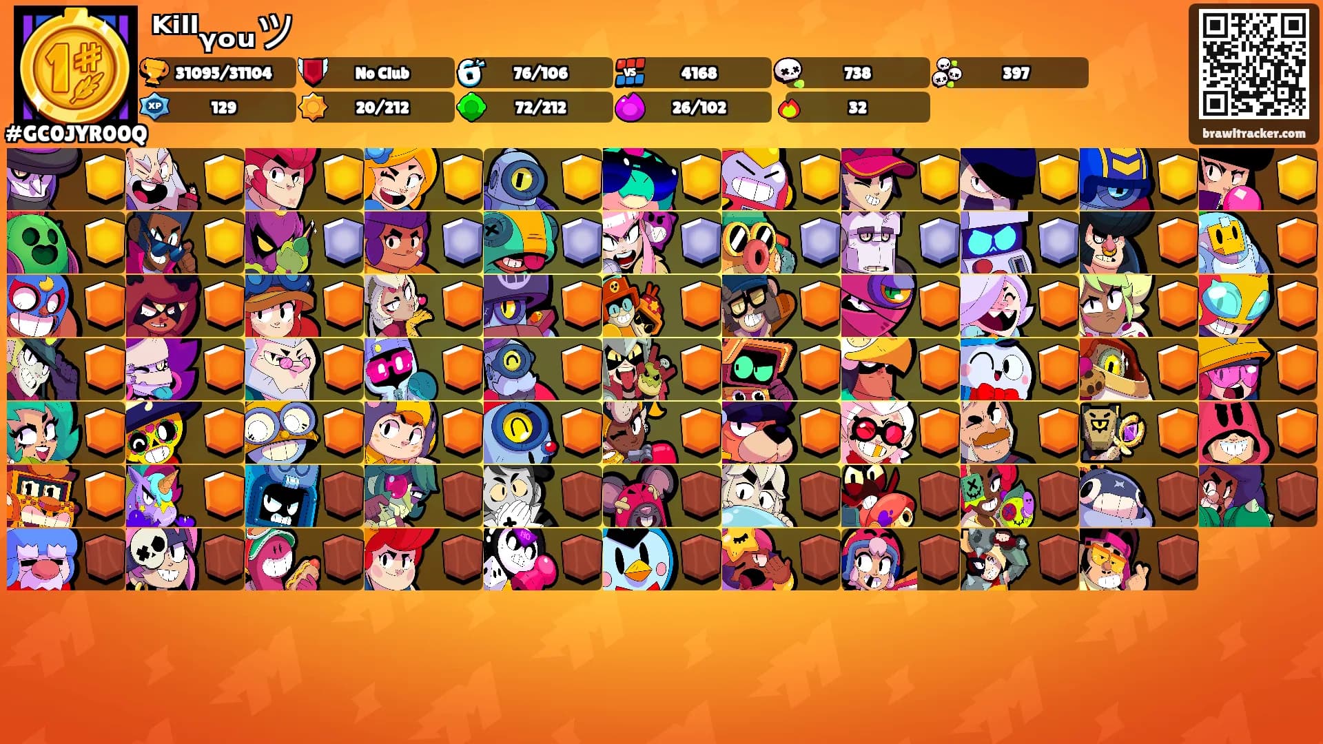 ᴷⁱˡˡᵧₒᵤツ's Ranks