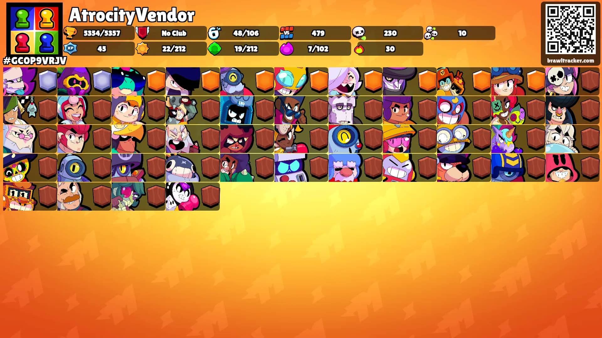AtrocityVendor's Ranks