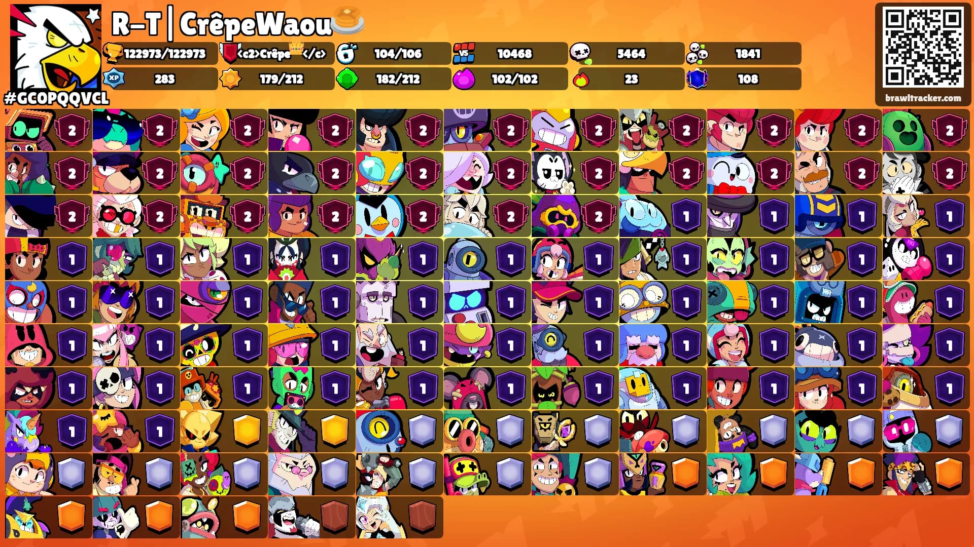 R-T|CrêpeWaou🥞's Ranks