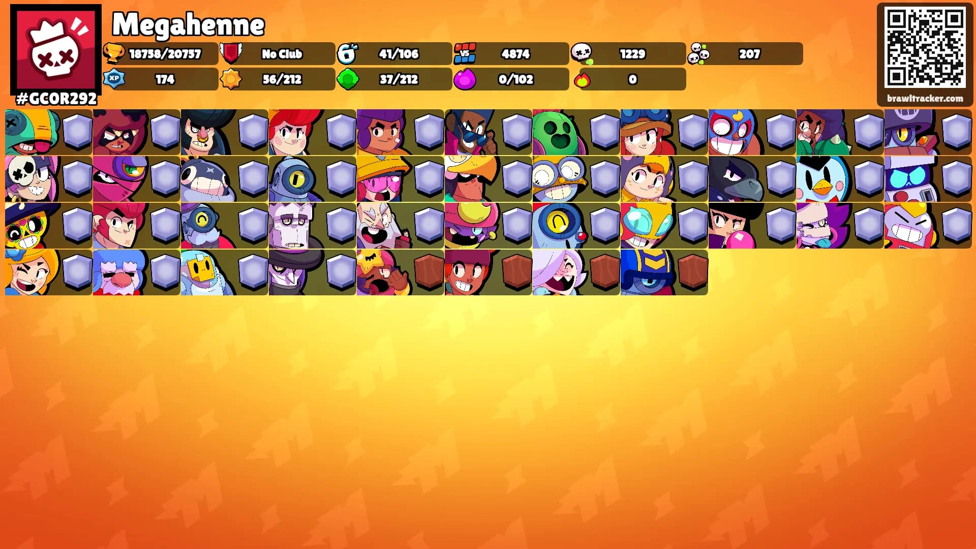 Megahenne's Ranks