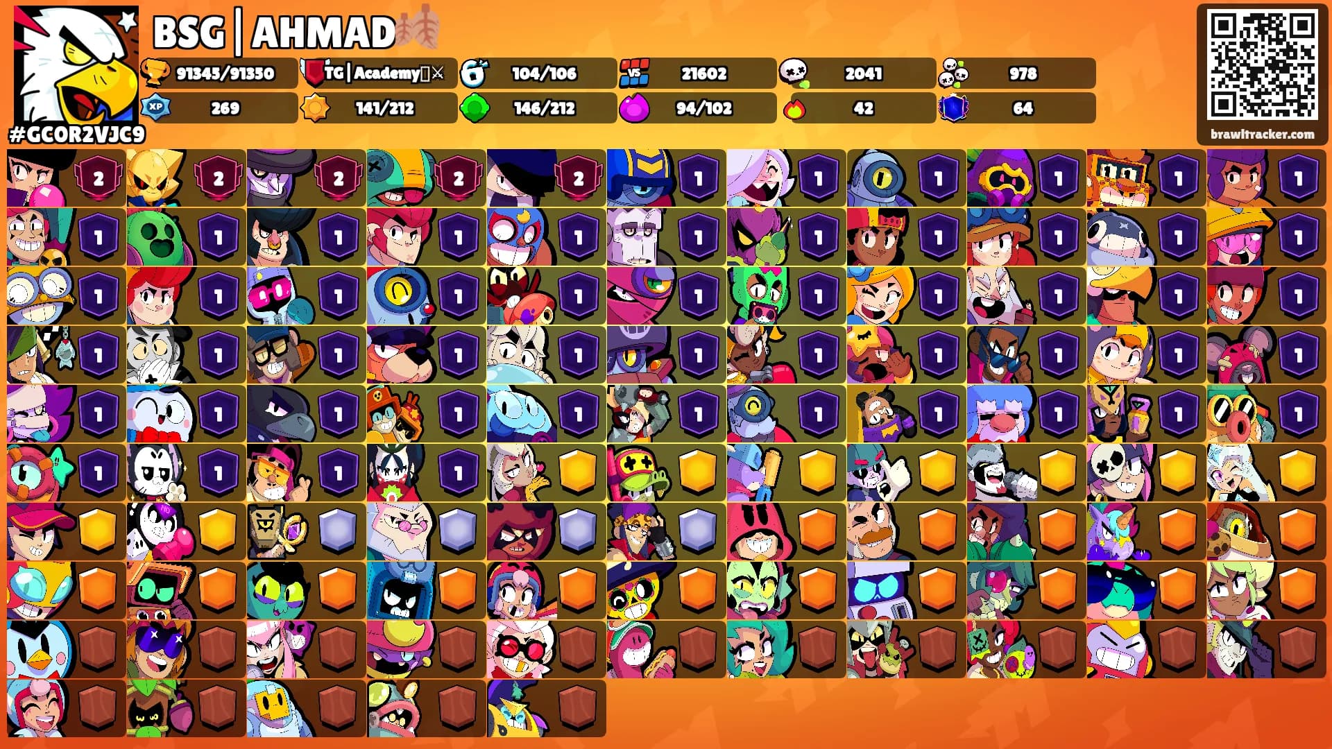 BSG|AHMAD🍂's Ranks