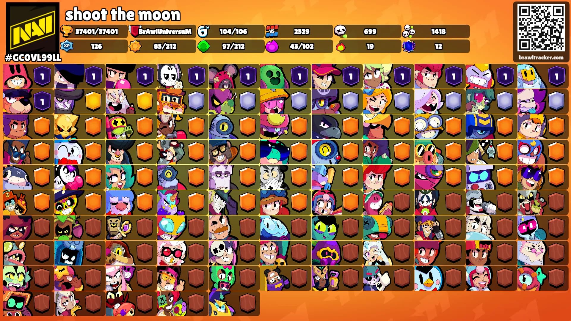 shoot the moon's Ranks