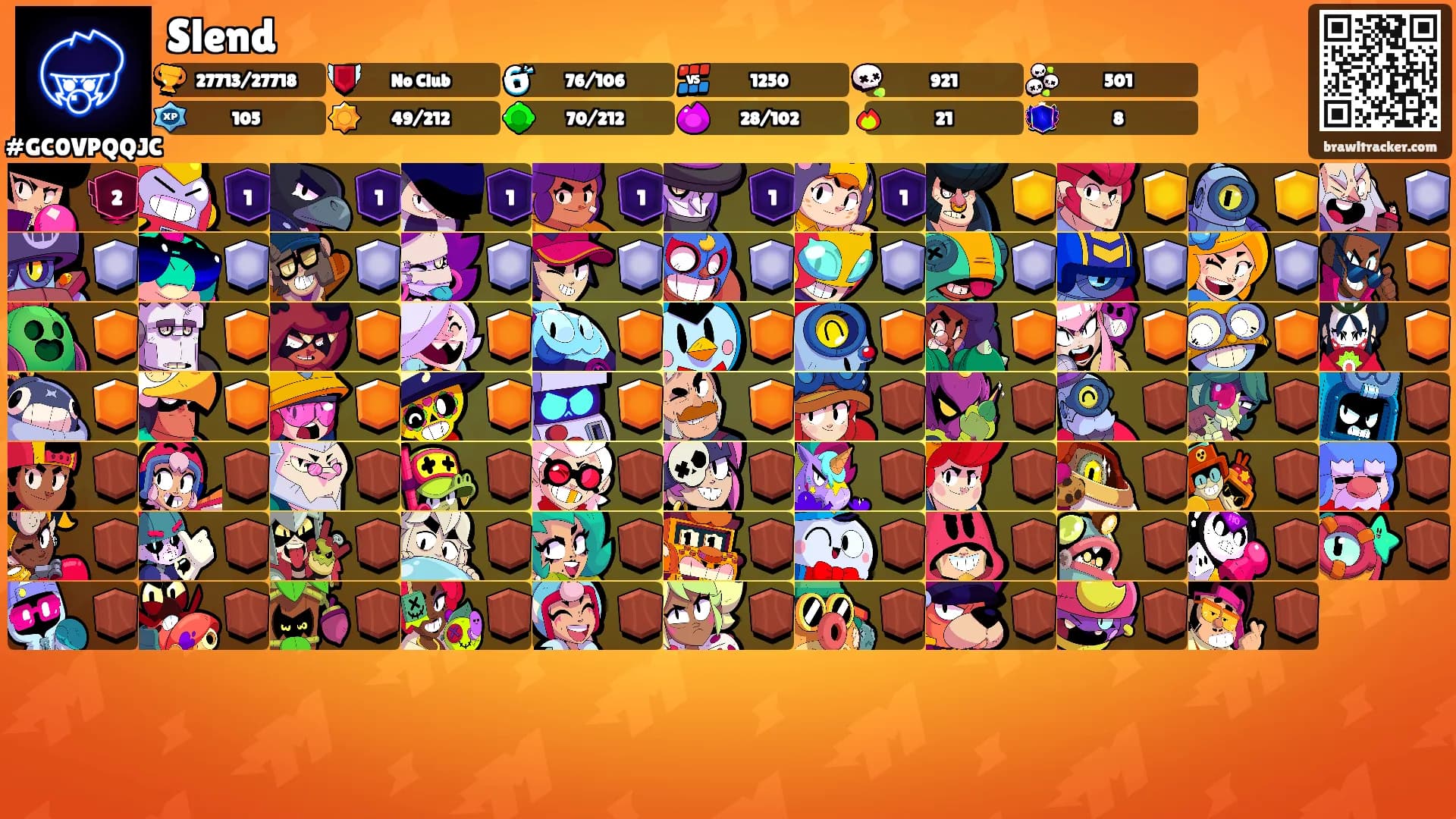Slend's Ranks