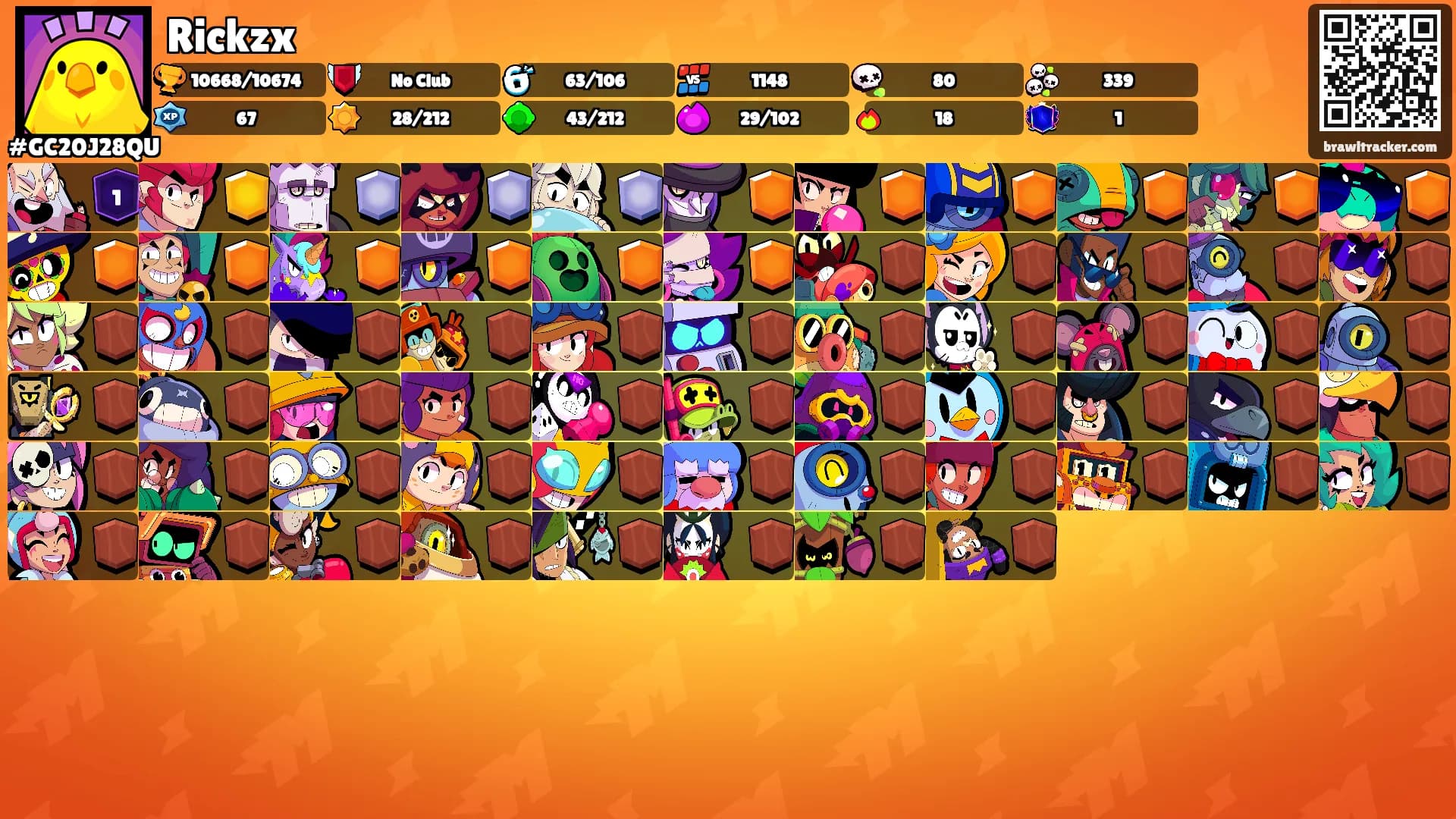 Rickzx's Ranks