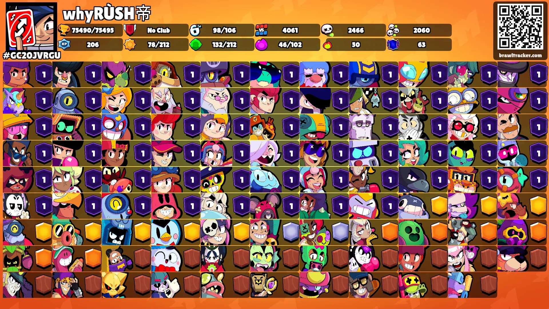 whyRÙSH帝's Ranks