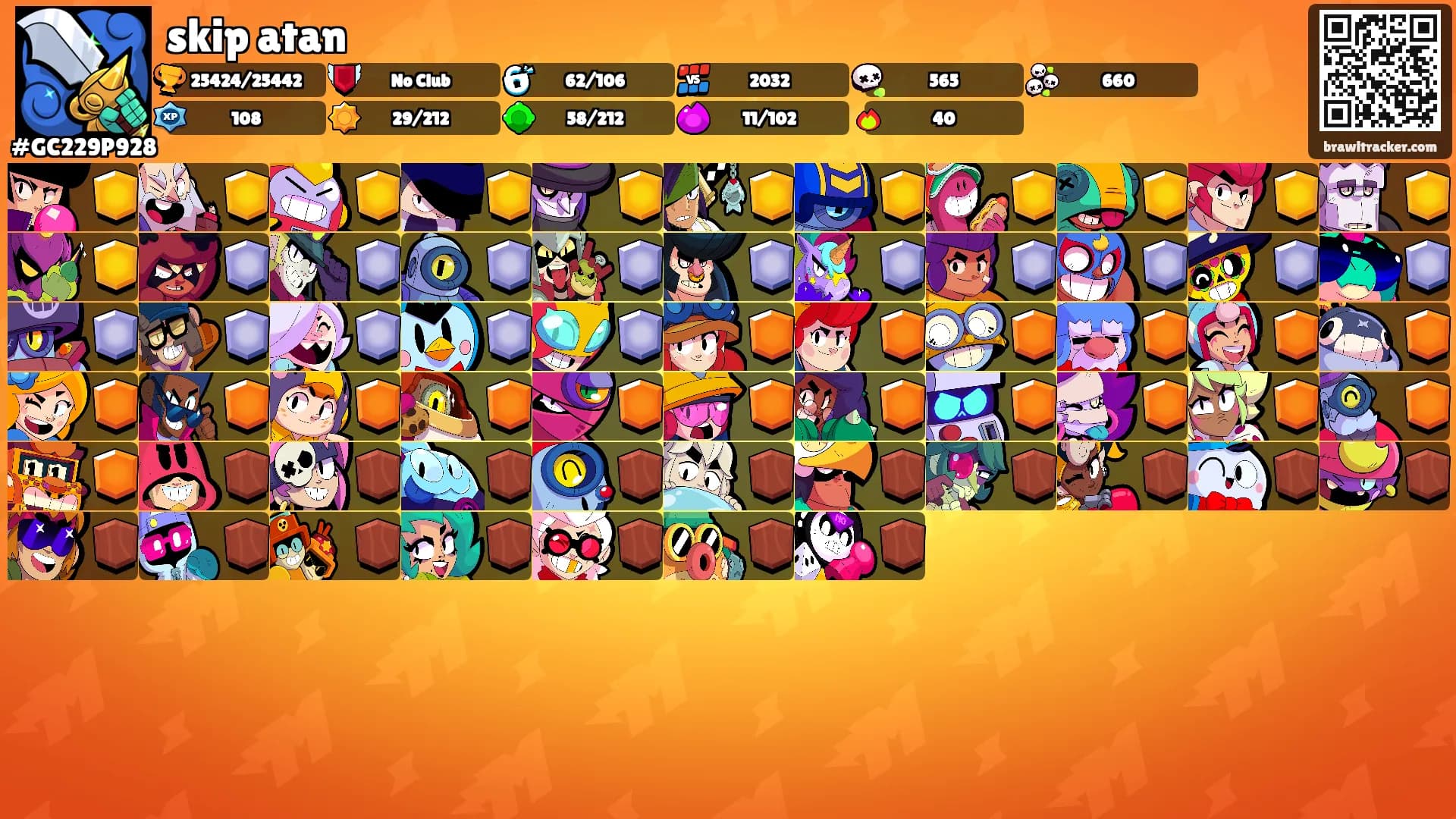 skip atan's Ranks