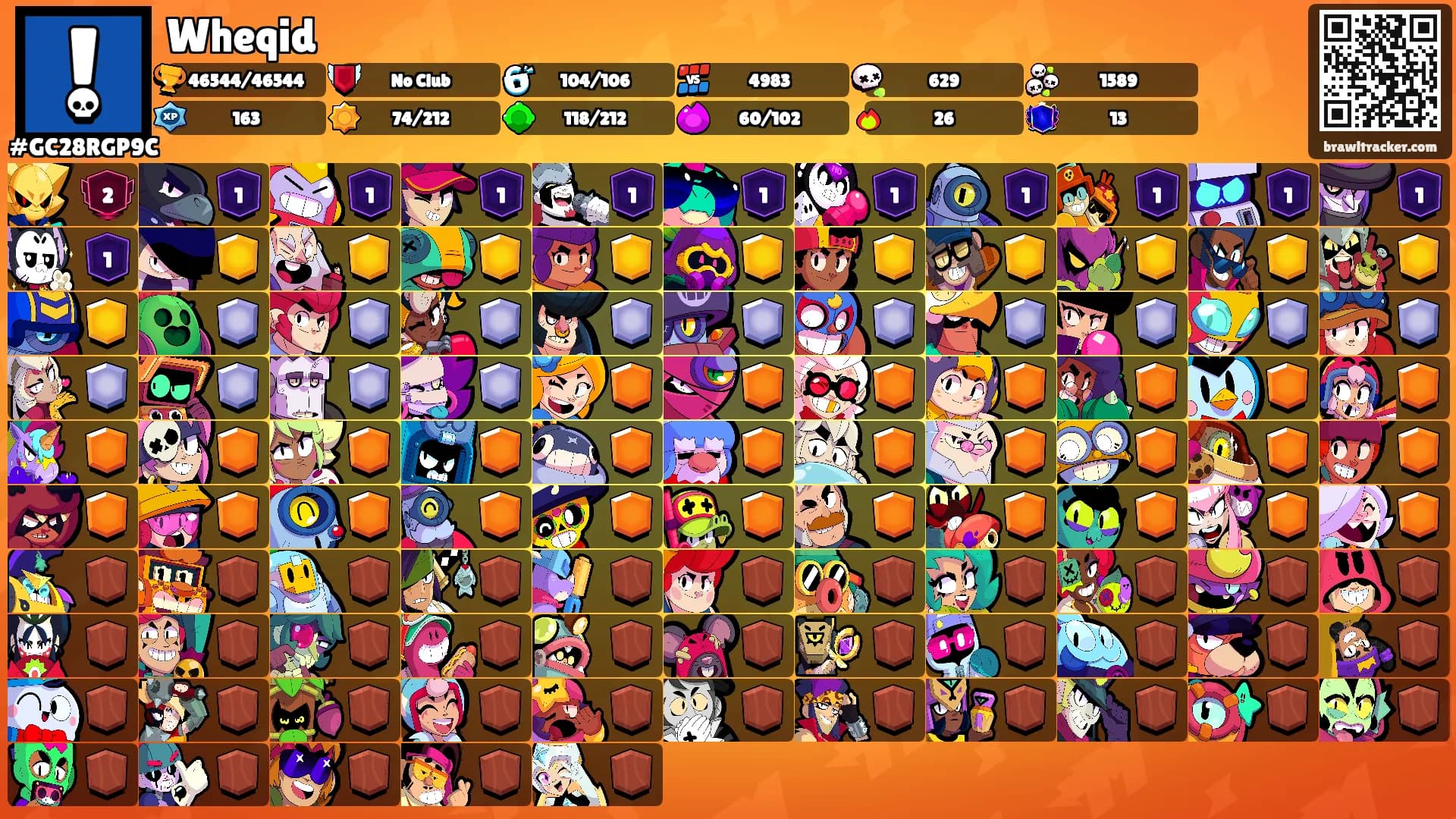 Wheqid's Ranks