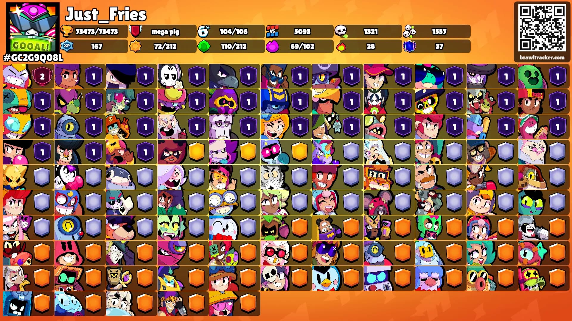 Just_Fries's Ranks
